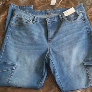 NWT NY&C Soho Ankle legging, size 14